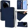 Phonesta Soft Skin Book Wallet Case hoesje voor Xiaomi 15 Ultra - Donkerblauw 2