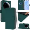 Phonesta Soft Skin Book Wallet Case hoesje voor Xiaomi 15 Ultra - Donkergroen 2