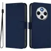 Phonesta Soft Skin Book Wallet Case hoesje voor Xiaomi Redmi 14C / Xiaomi Poco C75 - Donkerblauw