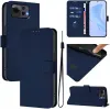 Phonesta Soft Skin Book Wallet Case hoesje voor Asus Zenfone 12 Ultra - Donkerblauw 2