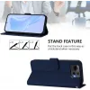 Phonesta Soft Skin Book Wallet Case hoesje voor Asus Zenfone 12 Ultra - Donkerblauw 3