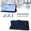 Phonesta Soft Skin Book Wallet Case hoesje voor Asus Zenfone 11 Ultra - Donkerblauw 3