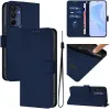 Phonesta Soft Skin Book Wallet Case hoesje voor Samsung Galaxy A16 - Donkerblauw 2