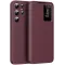 Phonesta Smart Window Book Wallet Case hoesje voor Samsung Galaxy S25 Ultra - Bordeaux