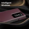 Phonesta Smart Window Book Wallet Case hoesje voor Samsung Galaxy Z Fold 6 - Bordeaux 5