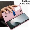 Phonesta Smart Window Book Wallet Case hoesje voor Samsung Galaxy Z Fold 6 - Roze 7