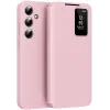 Phonesta Smart Window Book Wallet Case hoesje voor Samsung Galaxy A55 - Roze