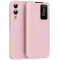 Phonesta Smart Window Book Wallet Case hoesje voor Samsung Galaxy S25 Edge - Roze