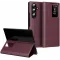 Phonesta Smart Window Book Wallet Case hoesje voor Samsung Galaxy Z Fold 7 - Bordeaux