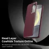Phonesta Smart Window Book Wallet Case hoesje voor Samsung Galaxy S25 FE - Bordeaux 3