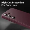 Phonesta Smart Window Book Wallet Case hoesje voor Samsung Galaxy S25 FE - Bordeaux 7
