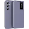 Phonesta Smart Window Book Wallet Case hoesje voor Samsung Galaxy S25 FE - Paars 0