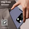 Phonesta Smart Window Book Wallet Case hoesje voor Samsung Galaxy S25 FE - Paars 6