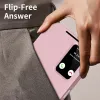 Phonesta Smart Window Book Wallet Case hoesje voor Samsung Galaxy A37 - Roze 4