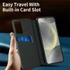 Phonesta Smart Window Book Wallet Case hoesje voor Samsung Galaxy A37 - Zwart 7