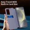 Phonesta Smart Window Book Wallet Case hoesje voor Samsung Galaxy S26 Ultra - Paars 5