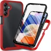 Phonesta Total Protect 360 hoesje met Screenprotector voor Samsung Galaxy A16 - Rood