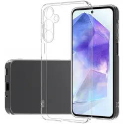 Phonesta Ultra-Thin Silicone Back Cover hoesje voor Samsung Galaxy A16 - Transparant