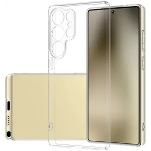 Phonesta Ultra-Thin Silicone Back Cover hoesje voor Samsung Galaxy S25 Ultra - Transparant