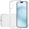 Phonesta Ultra-Thin Silicone Back Cover hoesje voor Apple iPhone 16 Plus - Transparant