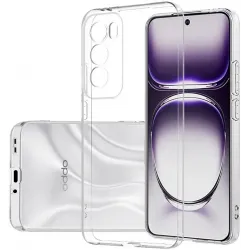 Phonesta Ultra-Thin Silicone Back Cover hoesje voor Oppo Reno12 Pro - Transparant