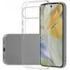 Phonesta Ultra-Thin Silicone Back Cover hoesje voor Google Pixel 10 Pro - Transparant