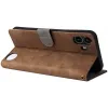 Phonesta Vintage Skin Book Wallet Case hoesje voor Nothing CMF Phone 1 - Bruin 4