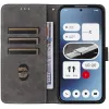Phonesta Vintage Skin Book Wallet Case hoesje voor Nothing Phone (2a) / (2a) Plus - Zwart 2