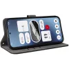 Phonesta Vintage Skin Book Wallet Case hoesje voor Nothing Phone (2a) / (2a) Plus - Zwart 3