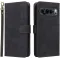 Phonesta Vintage Skin Book Wallet Case hoesje voor Google Pixel 9 Pro XL - Zwart