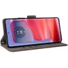 Phonesta Vintage Skin Book Wallet Case hoesje voor Motorola Edge 50 / Edge 50 Pro - Bruin 3