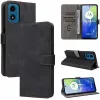 Phonesta Vintage Skin Book Wallet Case hoesje voor Motorola Moto G04 / G04s / G24 / G24 Power / E14 - Zwart 8