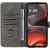 Phonesta Vintage Skin Book Wallet Case hoesje voor Motorola Moto G17/G17 Power/G15/G15 Power - Bruin 2