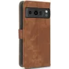Phonesta Vintage Skin Book Wallet Case hoesje voor Google Pixel 8 Pro - Bruin 6