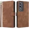Phonesta Vintage Skin Book Wallet Case hoesje voor Oppo A80 - Bruin