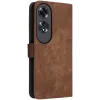 Phonesta Vintage Skin Book Wallet Case hoesje voor Oppo A60 4G - Bruin 8