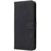 Phonesta Vintage Skin Book Wallet Case hoesje voor Realme 14x / C75 - Zwart 5