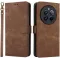 Phonesta Vintage Skin Book Wallet Case hoesje voor Realme 12 Pro/12 Pro Plus - Bruin