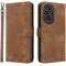 Phonesta Vintage Skin Book Wallet Case hoesje voor HONOR 200 - Bruin