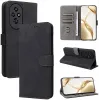 Phonesta Vintage Skin Book Wallet Case hoesje voor HONOR 200 - Zwart 6