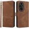 Phonesta Vintage Skin Book Wallet Case hoesje voor HONOR 200 Pro - Bruin