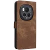 Phonesta Vintage Skin Book Wallet Case hoesje voor HONOR Magic6 Pro - Bruin 7