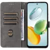 Phonesta Vintage Skin Book Wallet Case hoesje voor HONOR 200 Smart - Zwart 2