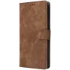 Phonesta Vintage Skin Book Wallet Case hoesje voor HONOR 90 Smart/X7b - Bruin 9