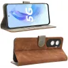 Phonesta Vintage Skin Book Wallet Case hoesje voor HONOR 90 Lite - Bruin 3