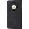 Phonesta Vintage Skin Book Wallet Case hoesje voor HONOR Magic6 Lite - Zwart 7