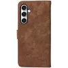 Phonesta Vintage Skin Book Wallet Case hoesje voor Samsung Galaxy S24 FE - Bruin 7
