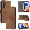 Phonesta Vintage Skin Book Wallet Case hoesje voor Samsung Galaxy A15 4G/5G - Bruin 7