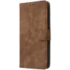 Phonesta Vintage Skin Book Wallet Case hoesje voor Samsung Galaxy S24 - Bruin 9
