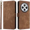 Phonesta Vintage Skin Book Wallet Case hoesje voor Xiaomi Redmi 14C / Xiaomi Poco C75 - Bruin